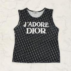 Christian Dior クリスチャンディオール トロッター柄 タンクトップ クリスチャンディオール タンクトップ/キャミソール｜中古