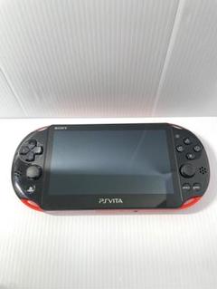 【動作品】PSVita PCH-2000 レッド/ブラック