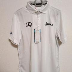 Srixon ゴルフシャツ Lサイズ ホワイト　レクサス　ANA Srixon ゴルフシャツ Lサイズ ホワイト レクサス ANA - メルカリ