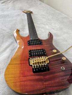 PARM BAY分厚いフレイムメイプルのギター