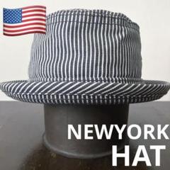 NEWYORK HAT ヒッコリーデニム　XL