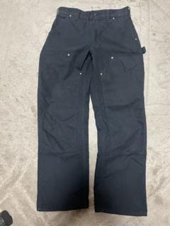 Carhartt B01-M ダブルニーダックパンツ黒 30x30ルーズフィット Carhartt B01-M ダブルニーダックパンツ黒 30x30ルーズフィット
