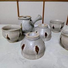 交渉中　恩塚正二　初期　粉引　茶碗　湯呑み　小鉢　5つ 交渉中 恩塚正二 初期 粉引 茶碗 湯呑み 小鉢 5つ - メルカリ