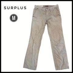 SURPLUS チノパン カジュアルパンツ　日本製　ストレート　メンズ