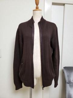 JOSEPH HOMME コットンニット ブルゾン ハイネック　ジップアップのサムネイル