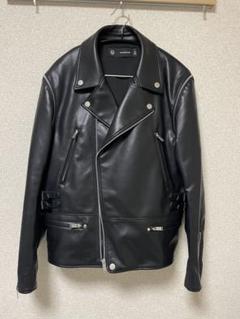 名作Undercover × Bounty Hunter レザージャケット2 UNDERCOVER - 08AW UNDERCOVER×BOUNTY HUNTER シングルライダー