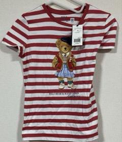 未使用 タグ付き Polo Ralph Lauren ポロベア Tシャツボーダー