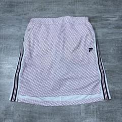 FILA GOLF フィラ ゴルフウェア 総柄 スコート スカート ピンク M