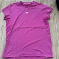 adidas AEROREADY ビリピンク Tシャツ 160