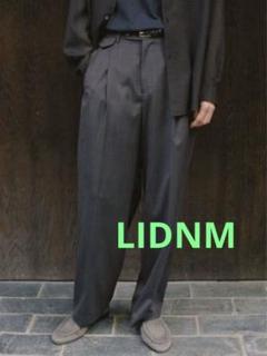 パンツ LIDNM 23ss SUMMER WOOL WIDE SLACKS m37915710168_1.jpg