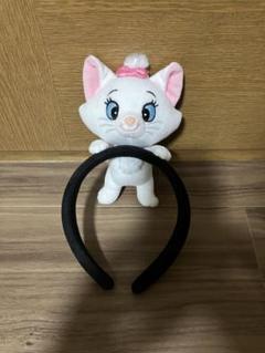 おしゃれキャット　マリーちゃん　乗っかり　カチューシャ　ディズニー　ぬいぐるみ