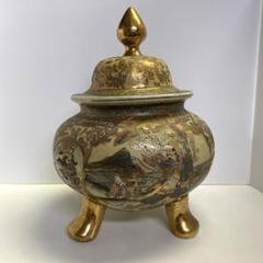 m*i様 ♦金彩色絵 花鳥紋様 双耳香炉 薩摩焼 中国 コレクション 骨董品 ア Yahoo!オークション -「薩摩焼 香炉」の落札相場・落札価格