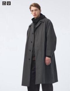 未使用品　UNIQLO U オーバーサイズ ステンカラーコート 坂口健太郎 完売品】 UNIQLOU オーバーサイズ ステンカラーコート 新品 坂口
