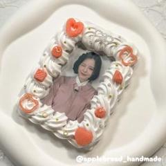 ホイップデコケース トレカケース 硬質ケース NiziU マコ オレンジ
