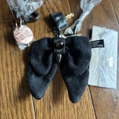 DIESEL リボン型キークロシェット ブラック