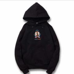 vaultroom CHICKEN HOODIE 兎田ぺこら 黒 Lサイズ サイズ：XL ボルトルーム 兎田ぺこら PEKORA HOODIE / BLK