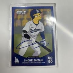 MLB Shohei Ohtani 200本目ホームランカード