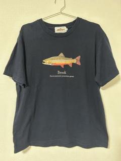 brook 魚グラフィック　Tシャツ　ブラック　Mサイズ Brook 魚グラフィック Tシャツ 黒 - メルカリ
