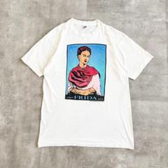 90s FRIDA KAHLO フリーダ カーロ アート Tシャツ tee
