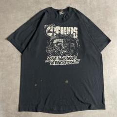 90s USA製 message slang vintage T-shirt