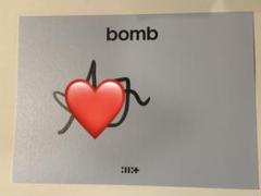 ILLIT bomb アメリカ US 限定 直筆サインポストカード ミンジュ