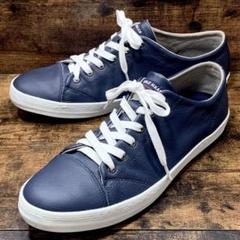 ☆即発 コールハーン Colehaan ネイビー レザー スニーカー 27cmのサムネイル