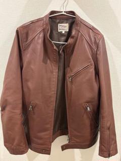DUFFER ブラウンレザージャケット
