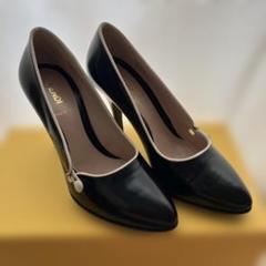 Fendi ヴィンテージ黒 ハイヒール・パンプス23.5cm