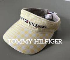 TOMMY HILFIGER トミーヒルフィガー サンバイザー イエロー