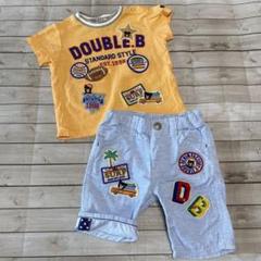DOUBLE.B 店舗限定 Tシャツ ハーパン 90cm