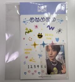 NCT WISH ユウシ ステッカー セット NCT WISH ユウシ YUSHI フィルムフォト ステッカー 展示会