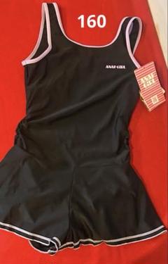 【新品未使用】 ANAP GIRL 黒 ショートパンツ スクール水着160