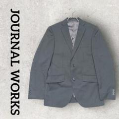 JOURNAL WORKS メンズスーツ ジャケット ストライプ (Y5) 黒系