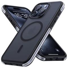 iPhone 15 Pro Max ケース Magsafe 対応　黒　ブラック