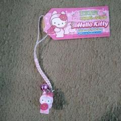ハワイ限定　ハローキティ 付箋7個＋ストラップ 未使用 ハローキティ ストラップ ハワイ限定 HAWAII HelloKitty