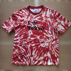 adidas I love Tokyo タイダイ　Tシャツ