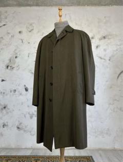 【極美品】Aquascutum バルマカーンコート ブラウン 比翼 ウール レア美品】Aquascutum 70-80's ウールコットン ラグランコート