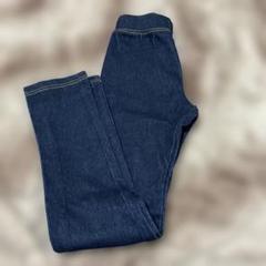 デニム風ボトムス スパッツ130サイズ