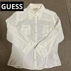 GUESS JEANS ホワイト七分袖シャツ