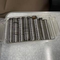 パチスロ メダル25パイ 約2000枚 （ドル箱×2付き） パチスロ用25パイメダル 2000枚 絵柄同一 ステンレスメダル ドル