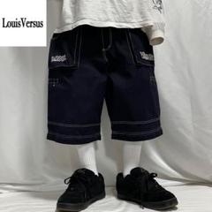 00s LouisVersus モンキー ベイカー カーゴパンツ ショーツ 極太 00s LouisVersus モンキー ベイカー カーゴパンツ ショーツ 極太