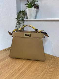 FENDI ピーカブー ミニ　ネイビー ネイビー（紺）系 FENDI PEEKABOO(フェンディ ピーカブー