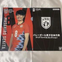 バレーボール男子日本代表　クリアファイルコレクション　全種コンプリート バレーボール男子日本代表クリアファイルコレクション