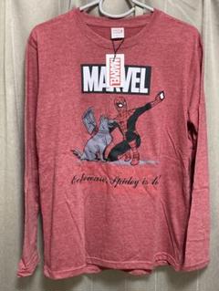 (新品未使用)MARVEL スパイダーマン 長袖カットソー L