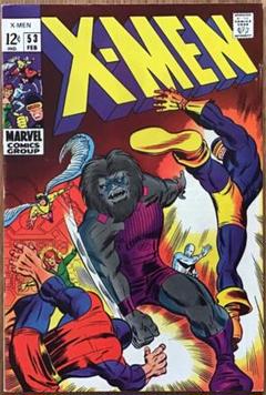 X-men #115 サウロン登場❗️1978年出版　アメコミリーフ X-men #53 ブラスター❗️1969年出版 アメコミリーフ - メルカリ