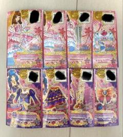 アイカツフレンズ ドリーミングプリンセスコーデ PR 4枚セット アイカツフレンズ 復刻PR ドリーミングプリンセスコーデ一式