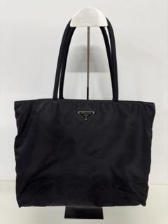 プラダ トートバッグ ハンドバッグ 三角ロゴ テスートナイロン ブラック