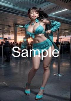 A4サイズアートポスター 1点もの 美女ポスター最高品質 C-A-４２