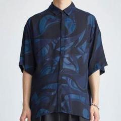 LiNoH リノー MARBLE PRINT S/S SHIRT サイズ 1のサムネイル