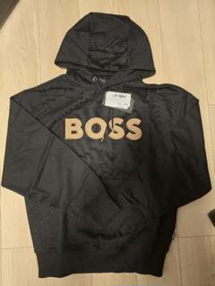 【大谷翔平着用】【新品】BOSS センターロゴ ドローストリング パーカー 大谷翔平 グッズ パーカー トレーナー ワールドシリーズ